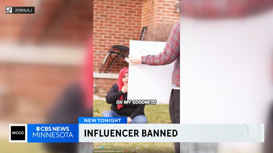 WCCO CBS Minnesota segment thumbnail about Josh responding to the park ban